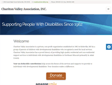 Tablet Screenshot of charitonvalley.org